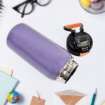 Stainless Steel Water Bottles Approx 600ML (Mix Design & Color / 1 Pc) - Image 9