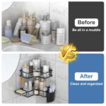 Iron Coating Self-Adhesive Corner Shelf Organizer (2 Pc) - Image 7