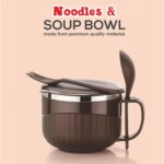 Home Chef Tangy Twist Insulated Lunch Bowl (Approx 650ML & 1 Pc) - Image 4