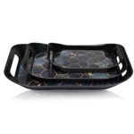 Premium Plastic Serving Tray (3 Pc) - Image 5