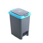Apex Plastic Push N Pedal Dust Bin | Hands-Free Operation, Compact Design 6.5 Liters (1 Pc / Mix Color) - Image 5