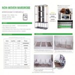 Big 8 Compartment Portable and Collapsible Wardrobe Racks (1 Set) - Image 3