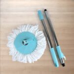 Adjustable Stainless Steel Mop Rod Set 120 cm - Image 5