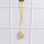 Mini Cartoon Chick-Shaped Push Pop Fidget Toy with Hanging Strap (1 Pc) - Image 6