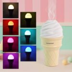 Ice Cream Cone Shape Air Freshener Humidifier (1Pc / Cream Color) - Image 6