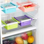 Adjustable Sliding Refrigerator Storage Basket (1 Pc) - Image 3
