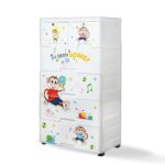 Kid's Plastic Chest of 6 Drawers, Multi-Purpose Storage Organizer/Wardrobe for Kids - Image 6