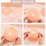 Rotating Makeup Brush Holder Stand (1 Pc) - Image 7