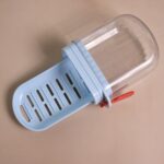 Multifunctional Soap Box with Drain Tray and Lock Clip, Sabudani (1 Pc) - Image 3