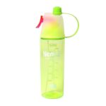 Plastic 2 In 1 Mist Spray Water Bottle (Multicolour / 600 ML / 1 Pc) - Image 5