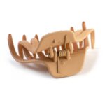 Plastic Hair Clamp Grip, Simple Matte Hair Barrette Clamp (1 Pc) - Image 5