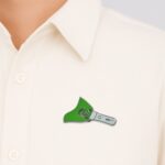 Stylish Metal Badge Pin – Single Piece (Random Design) - Image 6