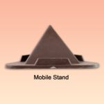 Pyramid Brown Mobile Stand with 3 Different Inclined Angles - Image 7