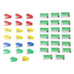 Mini Stapler Set  with Staples – Assorted Colors | No.10 Staplers with Pins (20 pcs Set) - Image 5
