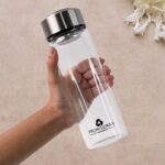Outdoor sport Glass water bottle  With Steel Lid / 500 ML Approx) - Image 4