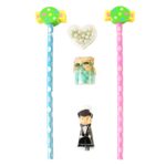 Fun Candy Design Pencil Set with Accessories Set (1 Set ) - Image 5