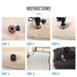 Portable Car Backseat Inflatable Air Mattress Bed (1 Pc) - Image 6