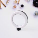 Rechargeable LED Makeup Mirror with Ring Light (1 Pc) - Image 5