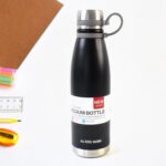 Stainless Steel Vaccum Insulation Water Bottle (1000ml Approx / Mix Design)