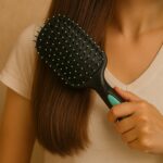 2-in-1 Hair Comb Brush with Mirror - Image 10