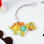 Silicone Push Bubble Fidget Keychain Toy (1 Pc) - Image 6