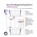 Foldable Stainless Steel Clothes Drying Stand Rack - Image 4