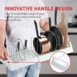 Pots and Pans Organizer Rack for Under Cabinet - Image 4