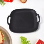 Healthy Choice Set Of 4pc Ceramic Cup And 4pc Glass Bowl With Plastic Plate (9 Pcs Set) - Image 4