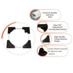 Adjustable Heavy-Duty Fridge and Washing Machine Stand Base Trolley 50x50 cm - Image 4