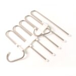 5 in 1 Stainless Steel Foldable Hangers for Clothes Hanging - Image 5