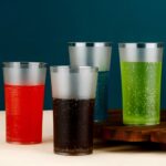 Matt Finish Glass Tumbler Set (approx 300ML & 6 Pc) - Image 3