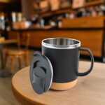 Insulated Coffee Mug with Spill-Proof Lid (Approx 450ML & 1 Pc) - Image 4