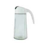 Kitchen Glass Oil Bottle Dispenser Automatic Opening Closing Home Bottles For Oil And Vinegar Honey Olive Oil Container (630ml) - Image 5