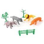TTG Small Wild Animal Toy Set for Kids (Pack of 4 Animals) - Image 5