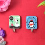 Multipurpose Strong Cartoon Hook Self-Adhesive hooks (2 Pc Set) - Image 3