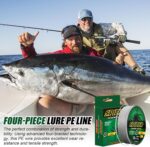 Braided Fishing Line, Abrasion Resistant Braided Wires, 100 Mtr Braided Wire - Image 3