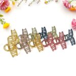 Plastic Hair Clamp Grip, Simple Matte Hair Barrette Clamp (1 Pc) - Image 3