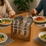 Apex Premium Stainless Steel Cutlery Set (24 Pc) - Image 7