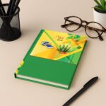Hardcover Ruled Notebook with Calendar, Diary & 160 Pages 22x16 cm (1 Pc) - Image 3