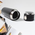 Stainless Steel Insulated Vacuum Bottle With Insulated Cap Lock (350ml) Approx - Image 6