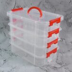4-Layer Transparent Multipurpose Plastic Storage Box - Image 4