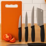 Chopping Board with Knife Set (Pack of 5) - Image 8