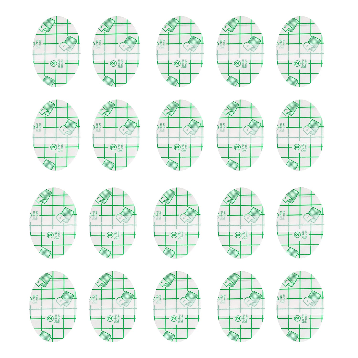 08_08c8c7c7-a024-4691-a1b1-7f67d362abd7 Baby Waterproof Ear Stickers, Heel Invisible Foot Sticker (20 Pcs Set Approx) - Image 1