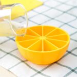 Lemon Shape Flexible Silicone Ice Cube Tray – 8-Slot Round Ice Mold (1 Pc) - Image 5