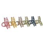 Plastic Hair Clamp Grip, Simple Matte Hair Barrette Clamp (1 Pc) - Image 4