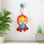 Themed Iron Man Shape Keychain Pop It Toy (1 Pc) - Image 4