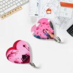 Multipurpose Strong Heart Shape Hook Self-Adhesive hooks (2 Pc Set) - Image 3