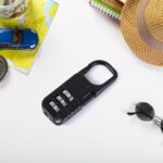 Suitcase Locks, Travel Luggage Locks, 3 Digit Combinations Padlock Mini Zinc Alloy Resettable Code Lock