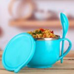 Home Chef Tangy Twist Insulated Lunch Bowl (Approx 650ML & 1 Pc) - Image 6