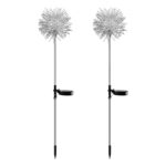 Solar Powered Dandelion Garden Lights (2 Pc) - Image 5